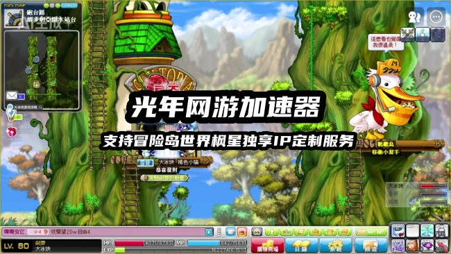 冒险岛世界枫星台服游戏官网地址是多少？静态独享IP定制加速器推荐